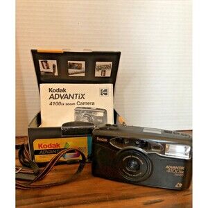Kodak Advantix 4100ix Zoom Film Camera Point And Shoot Autofocus Lens Ships Free